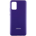Чохол Silicone Cover Full Protective (AA) на Samsung Galaxy A02s (Фіолетовий / Purple)
