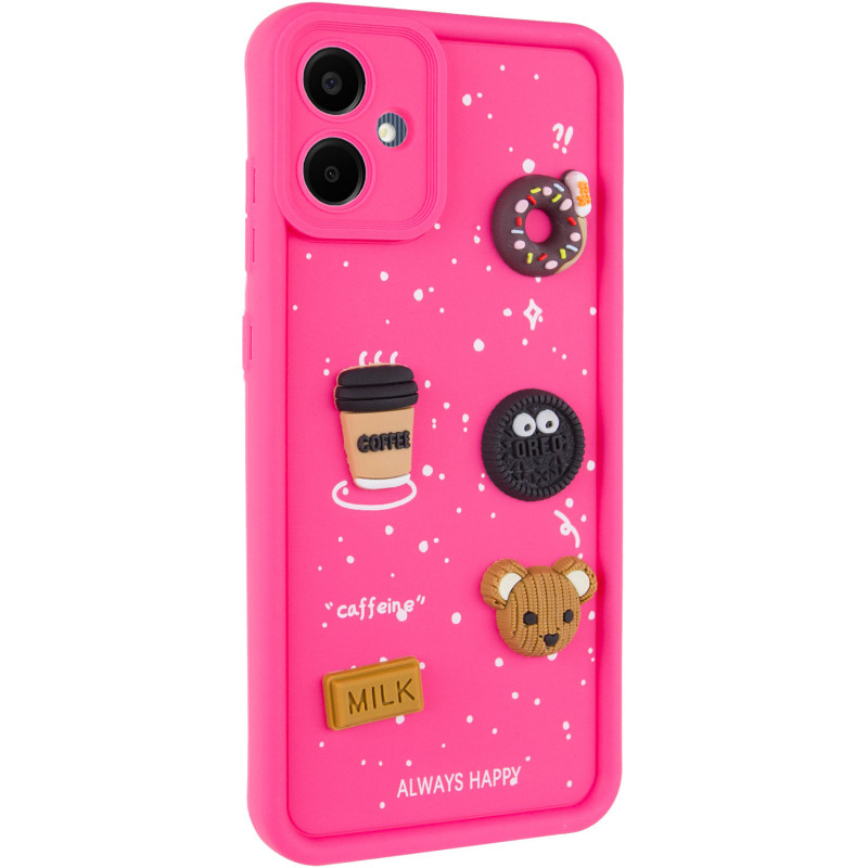 Чехол TPU Toys Case для Samsung Galaxy A05 (Pink / Always Happy)