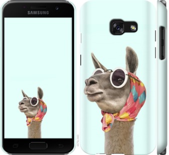 

Чехол Модная лама для Samsung Galaxy A3 (2017) 752974