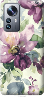 

Чехол Цветы акварелью для Xiaomi 12 Pro 1381752