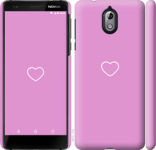 

Чехол Сердце 2 для Nokia 3.1 912579