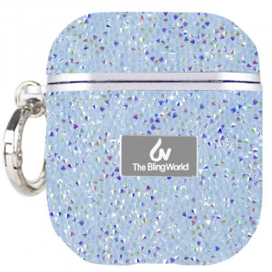 TPU чохол Bling World Rock Diamond на наушников AirPods 1/2