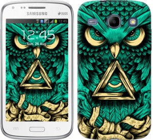 Чехол Сова Арт-тату для Samsung Galaxy Core i8262