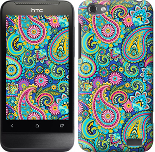 

Чехол индийский огурец для HTC One V t320e 595159