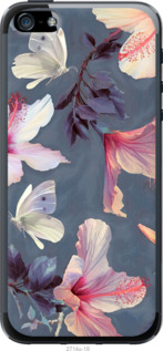 

Чехол Нарисованные цветы для iPhone SE 1568228