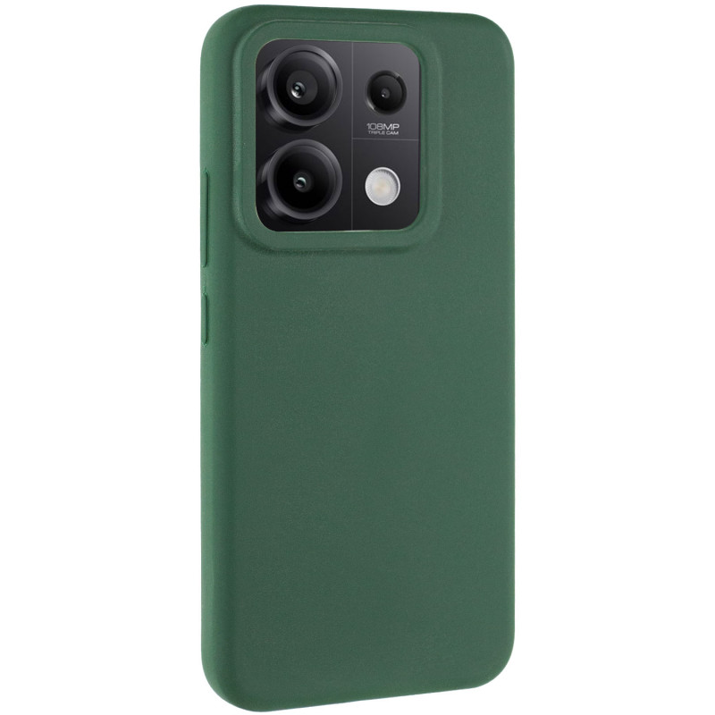 Чехол Silicone Cover Lakshmi (AAA) для Xiaomi Redmi Note 13 5G (Зеленый / Cyprus Green)