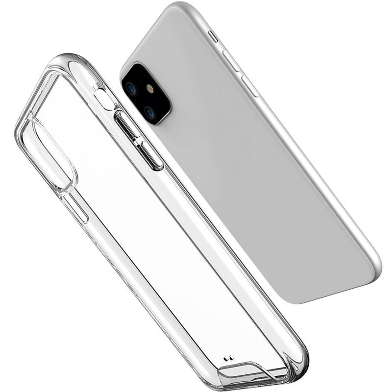 Фото Чохол TPU Space Case transparent на Apple iPhone 11 (6.1") (Прозорий) в маназині vchehle.ua