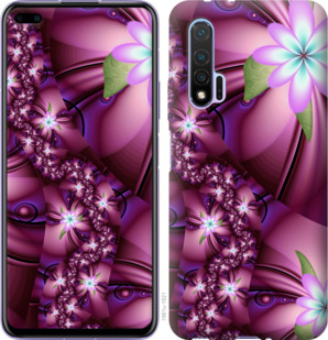 Чехол Цветочная мозаика для Huawei Nova 6