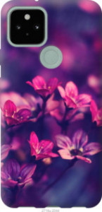 Чехол Пурпурные цветы для Google Pixel 5