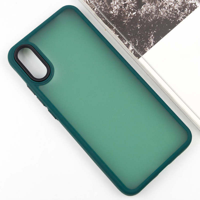 Фото Чохол TPU+PC Lyon Frosted на Xiaomi Redmi 9A (Green) на vchehle.ua