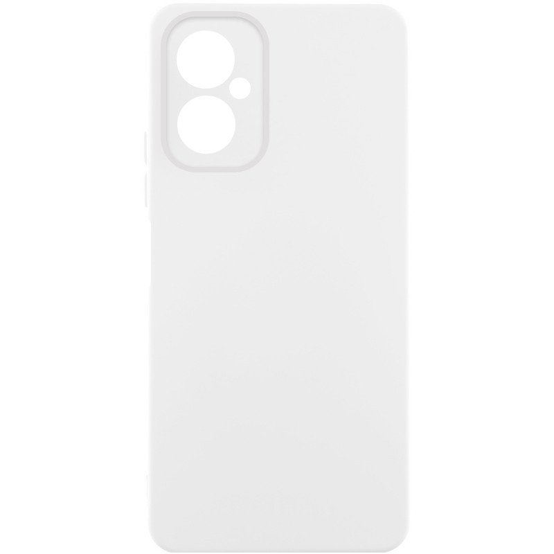Чехол Silicone Cover Lakshmi Full Camera (AA) для Motorola Moto G55 5G (Белый / White)
