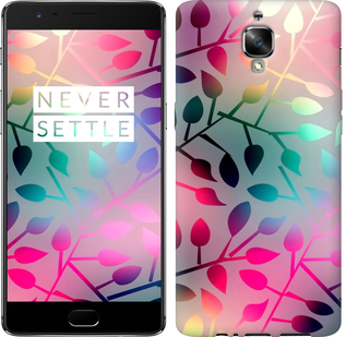 Чехол Листья для OnePlus 3