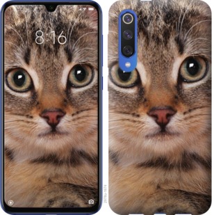 

Чохол Смугастий котик на Xiaomi Mi 9 SE 764342