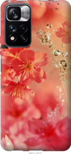 

Чехол Розовые цветы для Xiaomi Redmi Note 11 Pro+ 1245115