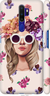 

Чехол Девушка с цветами v2 для Oppo A5 2020 1109086