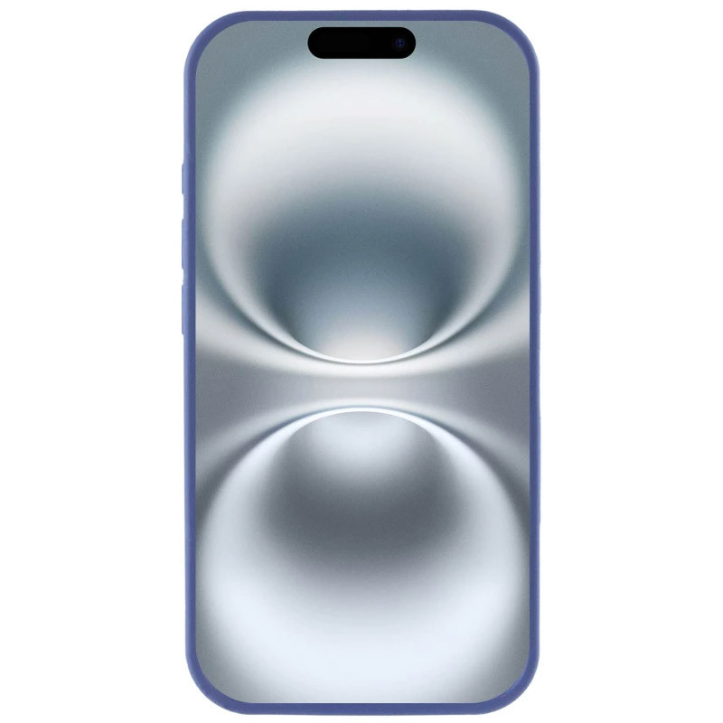 Фото Чохол Silicone Case Full Camera Protective (AA) на Apple iPhone 16e (6.1") (Синій / Deep navy) на vchehle.ua
