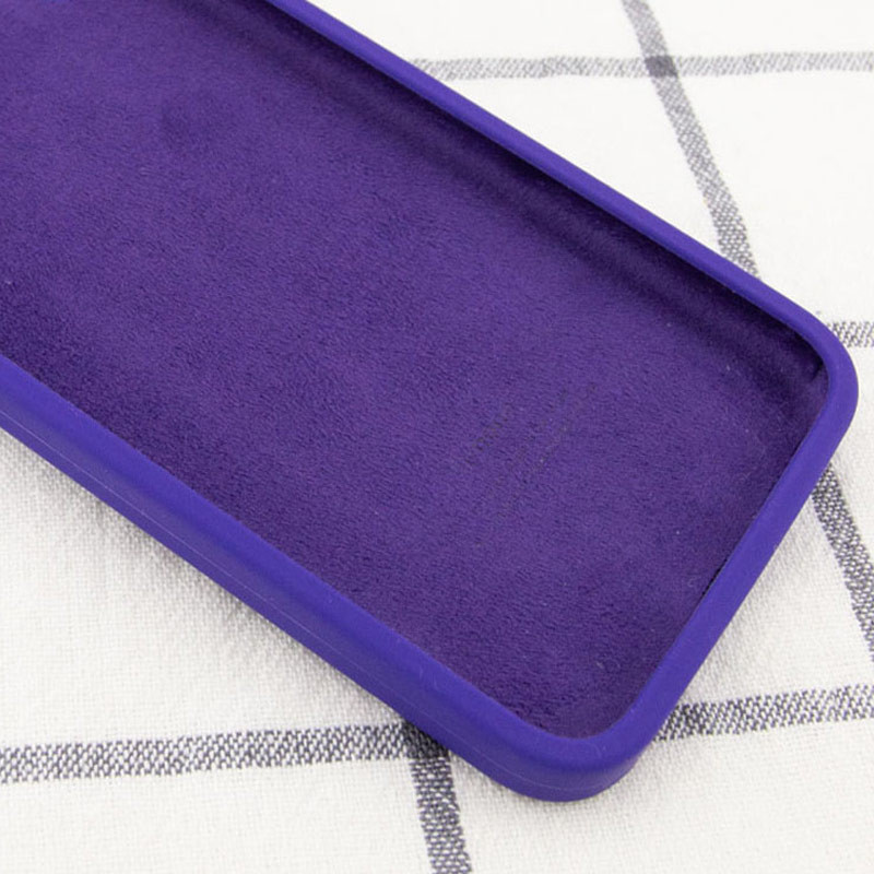 Фото Silicone Case Square Full Camera Protective (AA) NOLOGO для Apple iPhone 11 (6.1") (Фиолетовый / Ultra Violet) в магазине vchehle.ua
