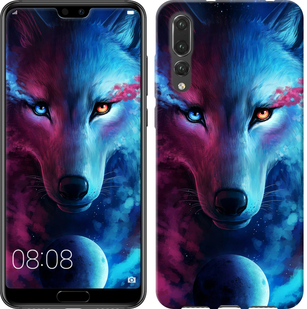 Чохол Арт-вовк на Huawei Nova 4