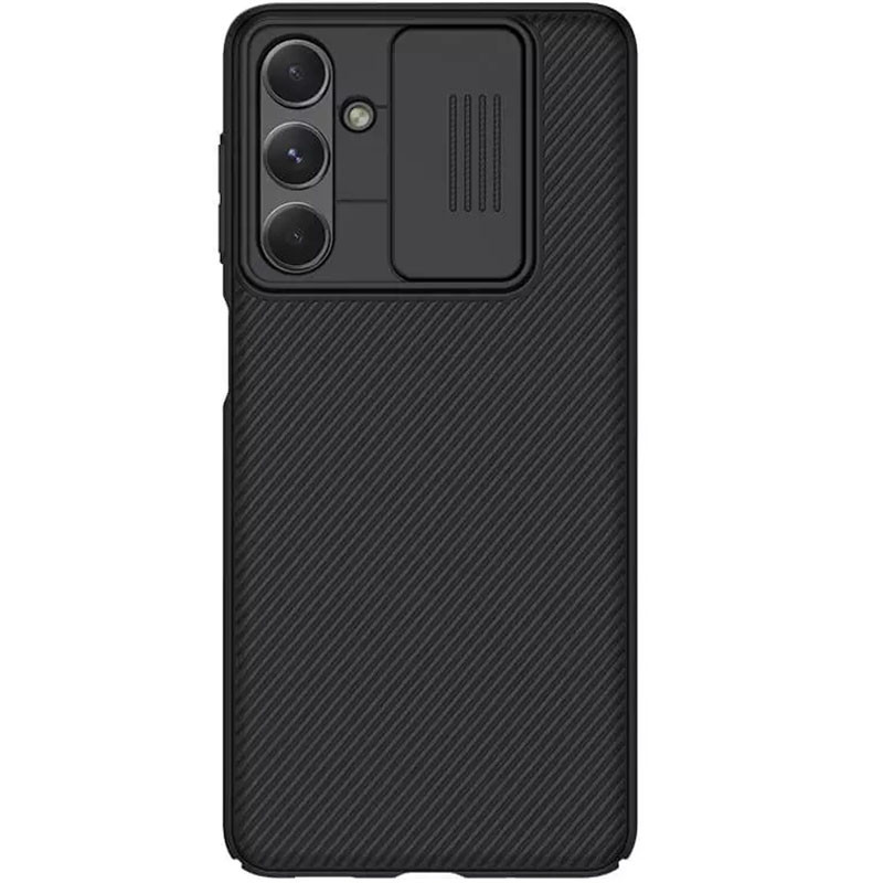 Карбоновая накладка Nillkin Camshield (шторка на камеру) для Samsung Galaxy M54 5G (Черный / Black)