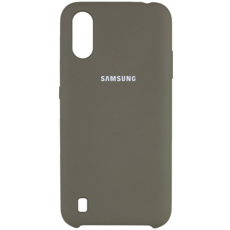 

Чехол Silicone Cover (AA) для Samsung Galaxy A01 (Оливковый / Olive) 880357