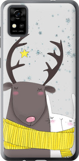

Чехол Лось и зайка для ZTE Blade A31 1661727