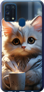 Чехол White cat для Samsung Galaxy M31 M315F