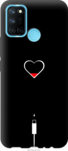 Чехол Подзарядка сердца для Realme C17