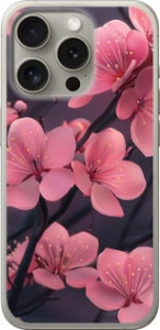 Чехол Пурпурная сакура для iPhone 15 Pro