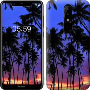 

Чехол Пальмы для Nokia 5.1 Plus 879690
