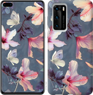 

Чохол Намальовані квіти на Huawei P40 933007