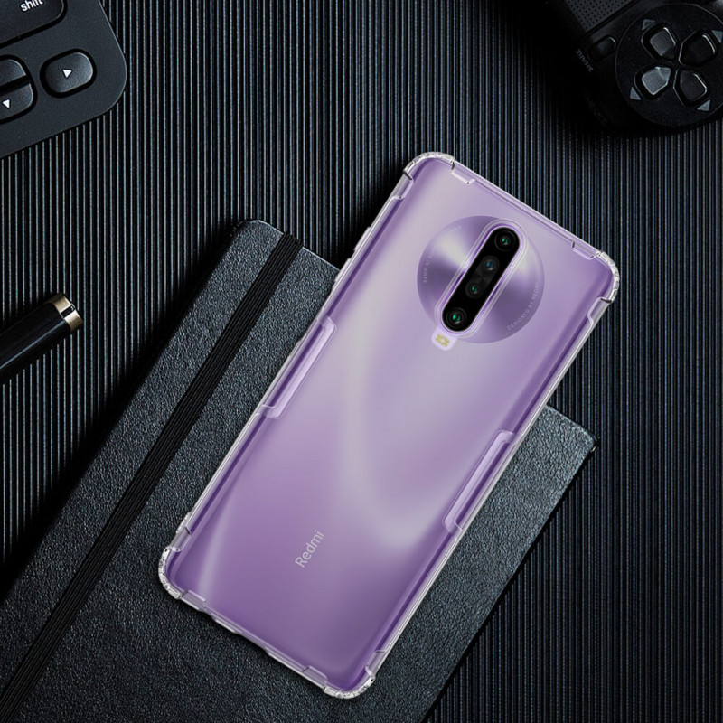 TPU чехол Nillkin Nature Series для Xiaomi Redmi K30 / Poco X2 (Серый (прозрачный)) в магазине vchehle.ua