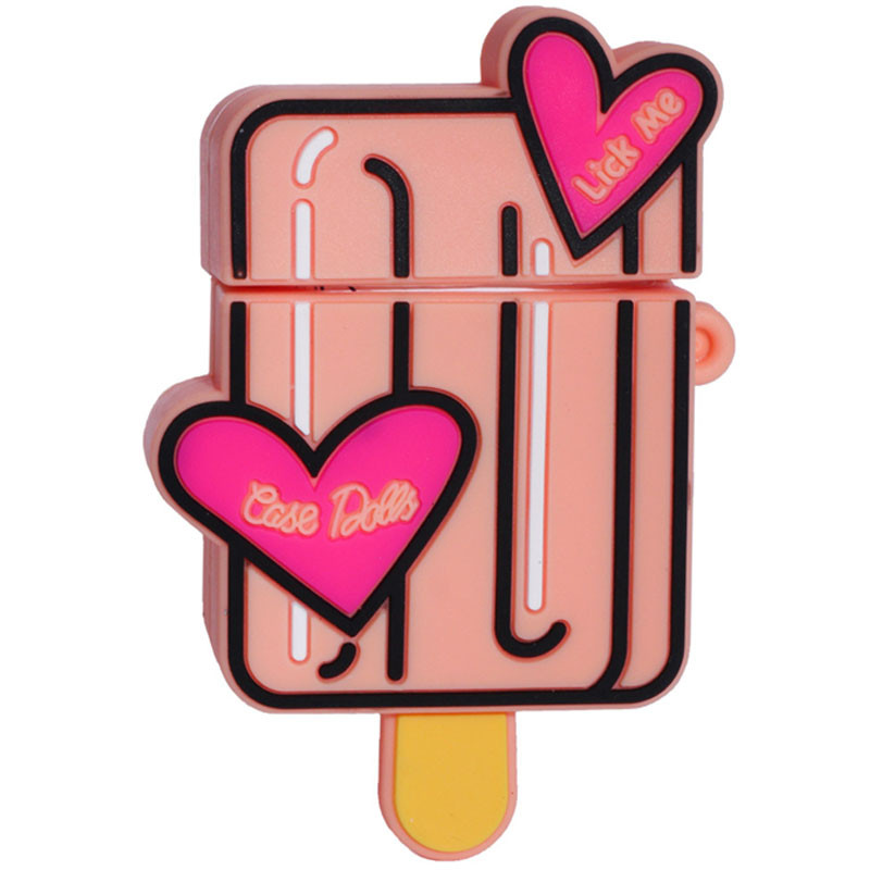 Силіконовий футляр Ice Cream series для навушників AirPods 1/2 (Ice cream 2)