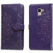 Фото Шкіряний чохол-книжка Art Case з візитницею на Samsung J600F Galaxy J6 (2018) (Фіолетовий) на vchehle.ua