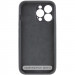 Фото Чехол Silicone Case Full Camera Protective (AA) NO LOGO для Apple iPhone 16 (6.1") (Серый / Dark Gray) на vchehle.ua