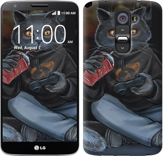 

Чехол gamer cat для LG G2 635416