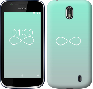 

Чехол Знак бесконечности для Nokia 1 612698