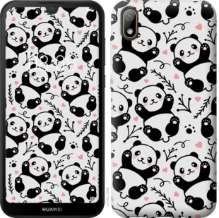 Чохол Панди на Huawei Y5 2019