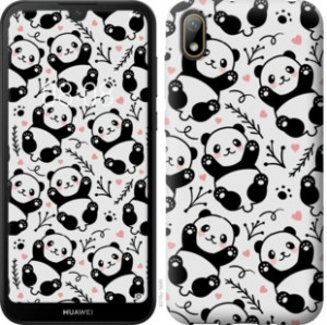 Чохол Панди на Huawei Y5 2019