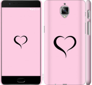 Чехол Сердце 1 для OnePlus 3