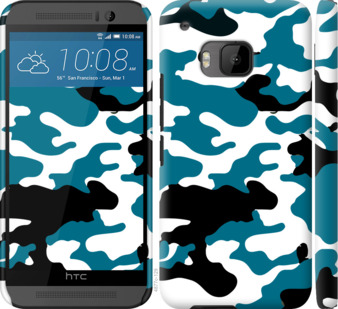 

Чохол Камуфляж прозорий фон на HTC One M9 912903