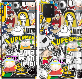 

Чохол Popular logos на Samsung Galaxy Note 10 Lite 902183