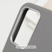 Заказать Кожаный чехол Leather Case Metal Buttons для Xiaomi Redmi 13C / Poco C65 (Titanium Gray) на vchehle.ua