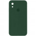 Чохол Silicone Case Square Full Camera Protective (AA) на Apple iPhone XR (6.1") (Зелений / Cyprus Green)