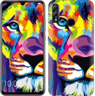 

Чохол Різнобарвний лев на Huawei Honor 10 Lite 689597
