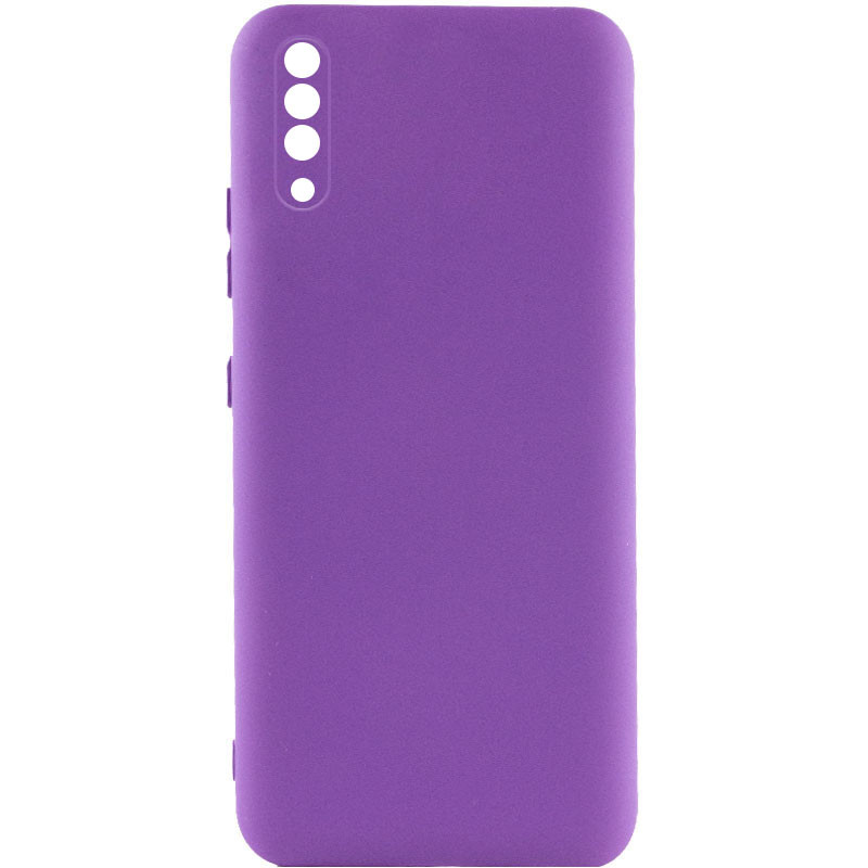 Чохол Silicone Cover Lakshmi Full Camera (AA) на Xiaomi Redmi 9 (Фіолетовий / Purple)