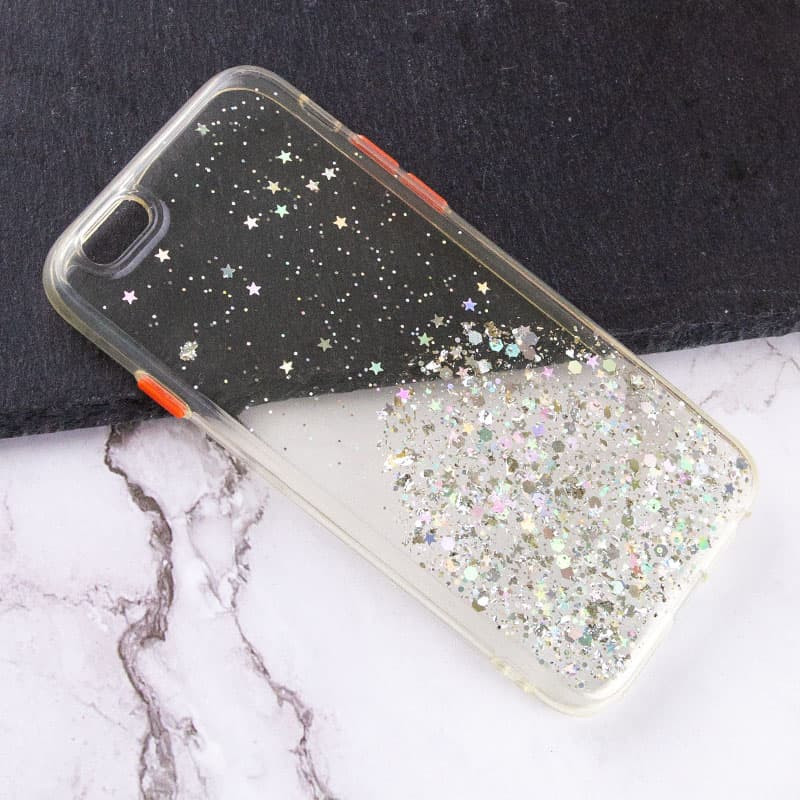 

TPU чохол Spangle star з захистом камери для iPhone 6 (4.7'') (Прозорий) 1211786