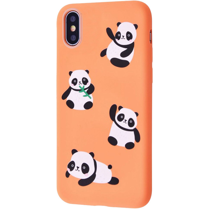 

TPU чехол WAVE Fancy для Apple iPhone XS Max (6.5") (Panda / Peach) 1059163