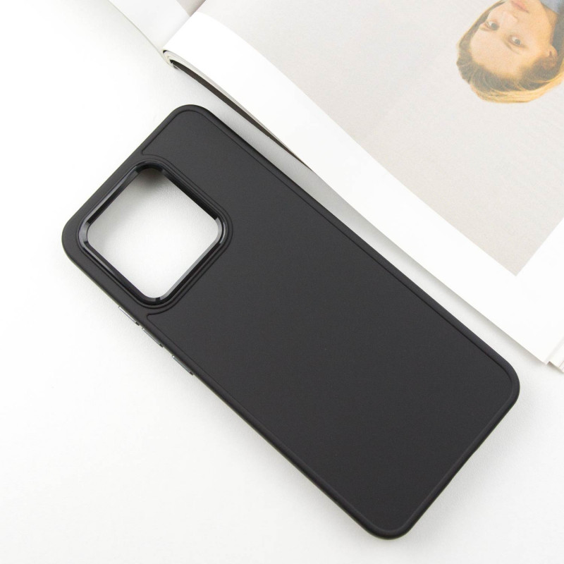 Фото TPU чехол Bonbon Metal Style для Xiaomi Redmi 10C (Черный / Black) на vchehle.ua