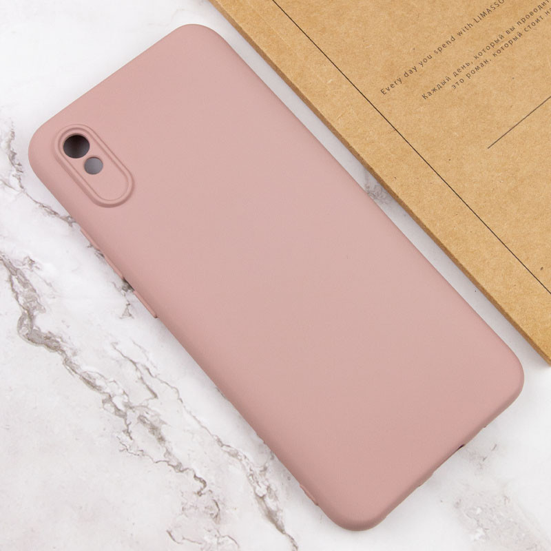 Чехол Silicone Cover Lakshmi Full Camera (A) для Xiaomi Redmi 9A (Розовый / Pink Sand) в магазине vchehle.ua