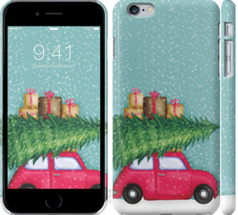 

Чехол Машина с подарками для iPhone 6s plus (5.5'') 867243